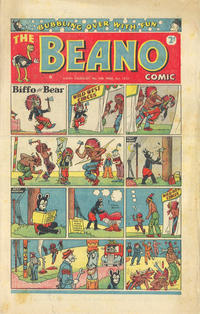 Cover Thumbnail for The Beano Comic (D.C. Thomson, 1938 series) #398