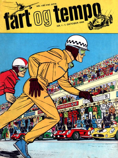 Cover for Fart og tempo (Egmont, 1966 series) #1/1966