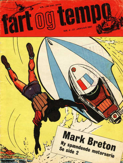 Cover for Fart og tempo (Egmont, 1966 series) #4/1967