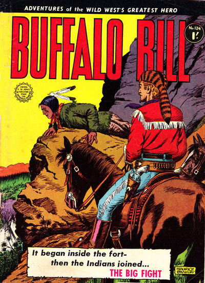 Cover for Buffalo Bill (Horwitz, 1951 series) #124