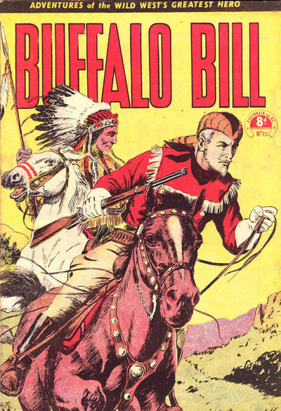 Cover for Buffalo Bill (Horwitz, 1951 series) #25