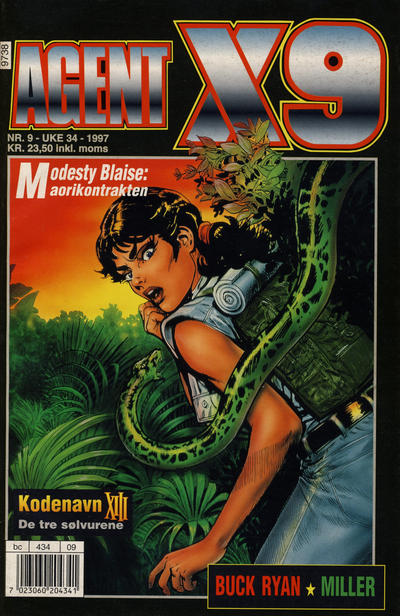 Cover for Agent X9 (Semic, 1976 series) #9/1997