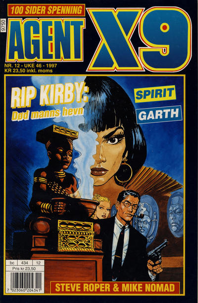 Cover for Agent X9 (Semic, 1976 series) #12/1997