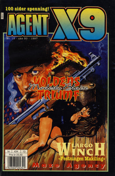 Cover for Agent X9 (Semic, 1976 series) #13/1997