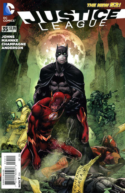 Cover for Justice League (DC, 2011 series) #35 [Direct Sales]