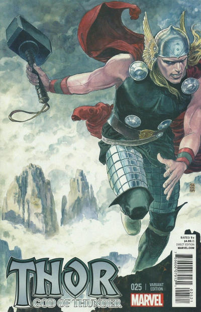 Cover for Thor: God of Thunder (Marvel, 2013 series) #25 [Milo Manara Variant]