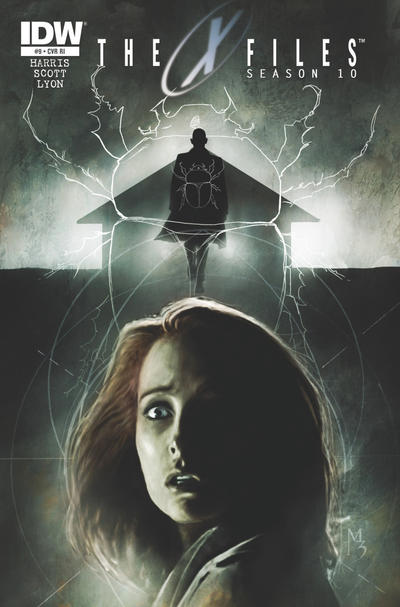 Cover for The X-Files: Season 10 (IDW, 2013 series) #9 [Retailer Incentive Cover - Menton3]