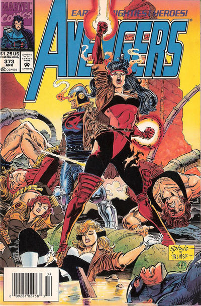 Cover for The Avengers (Marvel, 1963 series) #373 [Newsstand]