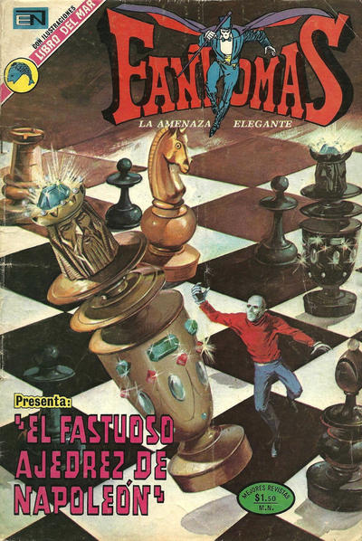 Cover for Fantomas (Editorial Novaro, 1969 series) #121