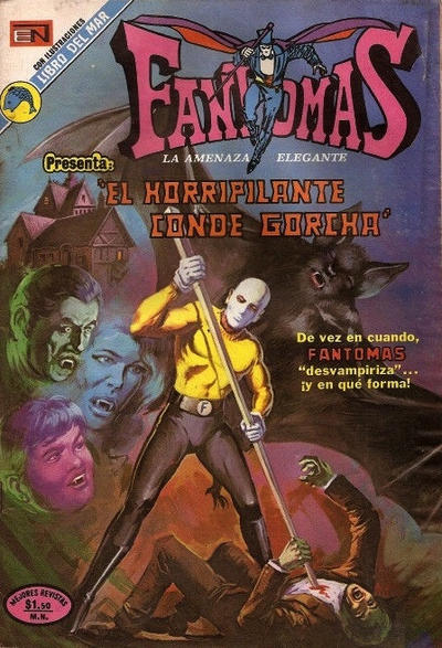 Cover for Fantomas (Editorial Novaro, 1969 series) #131