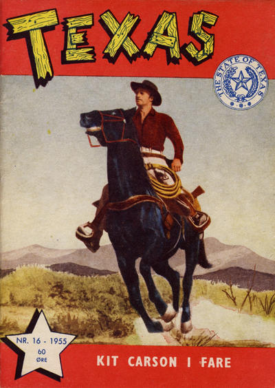 Cover for Texas (Serieforlaget / Se-Bladene / Stabenfeldt, 1953 series) #16/1955
