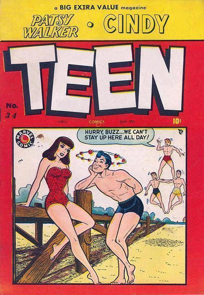 Cover for Teen Comics (Bell Features, 1948 ? series) #34
