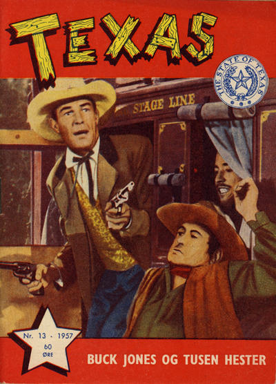 Cover for Texas (Serieforlaget / Se-Bladene / Stabenfeldt, 1953 series) #13/1957