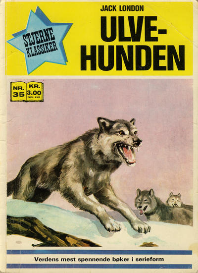 Cover for Stjerneklassiker (Illustrerte Klassikere / Williams Forlag, 1969 series) #35 - Ulvehunden