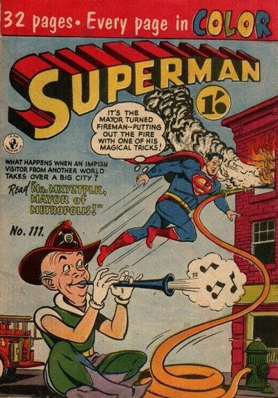 Cover for Superman (K. G. Murray, 1947 series) #111