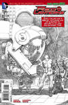 Cover Thumbnail for Red Lanterns (2011 series) #22 [Rags Morales Sketch Cover]