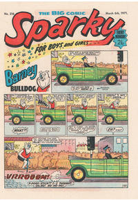 Cover Thumbnail for Sparky (D.C. Thomson, 1965 series) #320