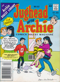 Cover for Jughead with Archie Digest (Archie, 1974 series) #92 [Canadian]