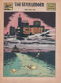 Cover Thumbnail for The Spirit (Register and Tribune Syndicate, 1940 series) #4/6/1952