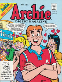 Cover Thumbnail for Archie Comics Digest (Archie, 1973 series) #123 [Direct]