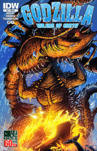 Cover Thumbnail for Godzilla: Rulers of Earth (IDW, 2013 series) #17 [Cover RI - Jeff Zornow subscription variant]