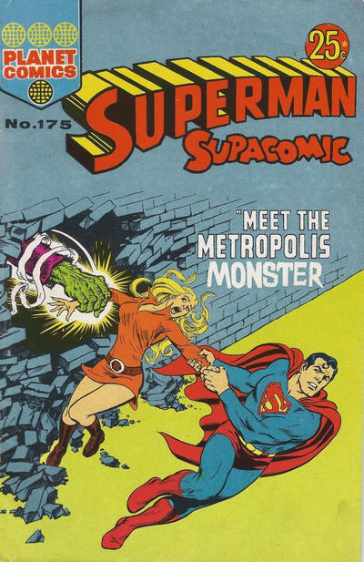 Cover for Superman Supacomic (K. G. Murray, 1959 series) #175