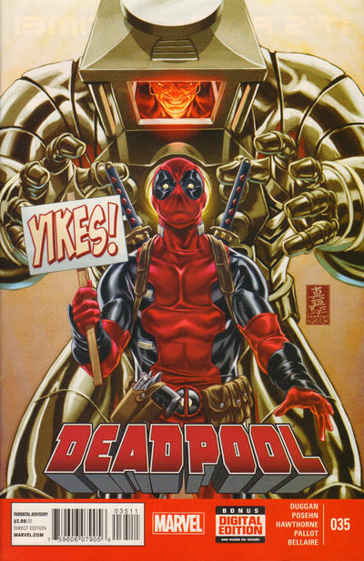 Cover for Deadpool (Marvel, 2013 series) #35