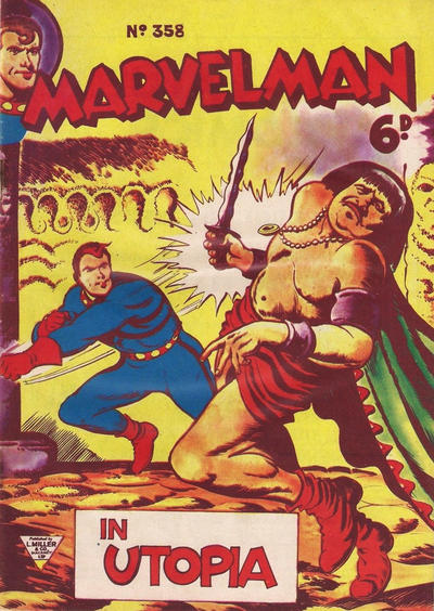 Cover for Marvelman (L. Miller & Son, 1954 series) #358