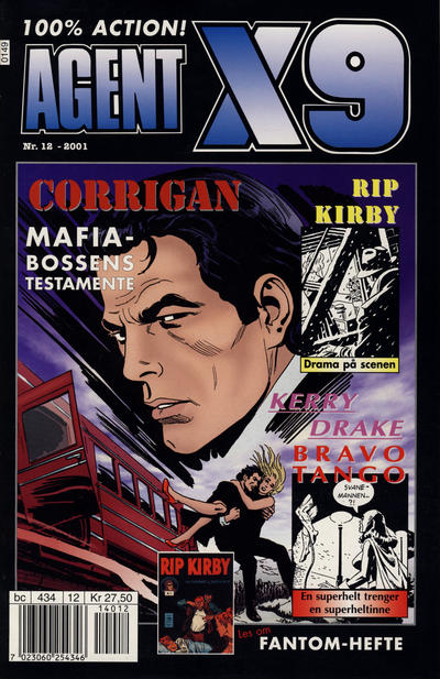 Cover for Agent X9 (Hjemmet / Egmont, 1998 series) #12/2001