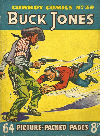 Cover for Cowboy Comics (Amalgamated Press, 1950 series) #39