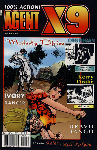 Cover for Agent X9 (Hjemmet / Egmont, 1998 series) #2/2002