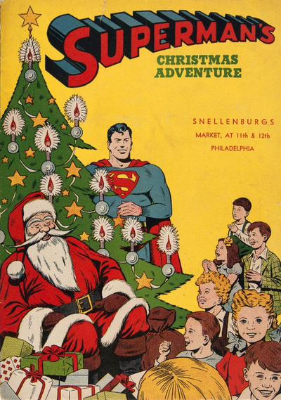 Cover for Superman's Christmas Adventure (DC, 1944 series) [Snellenburgs Market, Philadephia]