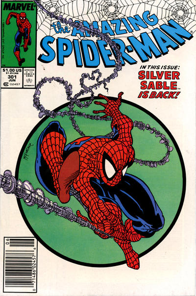 Cover for The Amazing Spider-Man (Marvel, 1963 series) #301 [Newsstand]