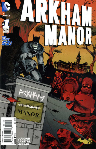 Cover for Arkham Manor (DC, 2014 series) #1