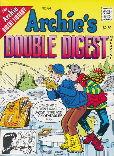 Cover for Archie's Double Digest Magazine (Archie, 1984 series) #64 [Direct]