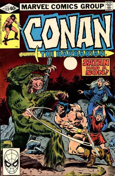 Cover for Conan the Barbarian (Marvel, 1970 series) #113 [Direct]