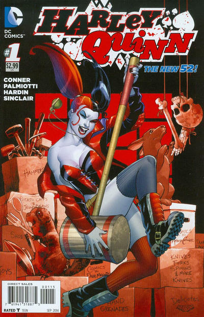 Cover for Harley Quinn (DC, 2014 series) #1 [Fifth Printing]