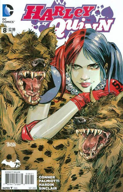 Cover for Harley Quinn (DC, 2014 series) #8 [Dan Panosian Cover]