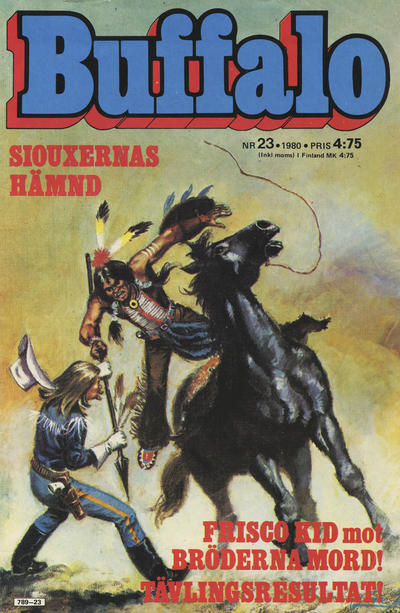 Cover for Buffalo Bill / Buffalo [delas] (Semic, 1965 series) #23/1980