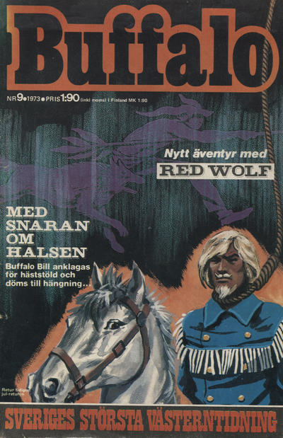 Cover for Buffalo Bill / Buffalo [delas] (Semic, 1965 series) #9/1973