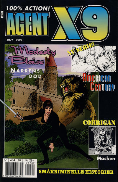 Cover for Agent X9 (Hjemmet / Egmont, 1998 series) #7/2002