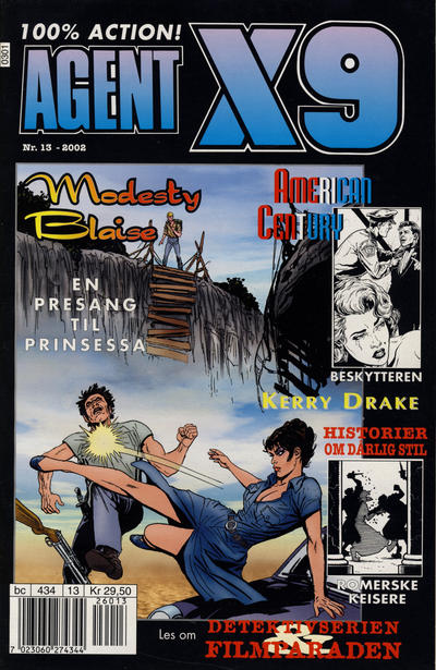 Cover for Agent X9 (Hjemmet / Egmont, 1998 series) #13/2002