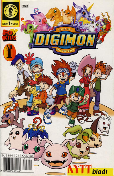 Cover for Digimon (Hjemmet / Egmont, 2001 series) #1/2001