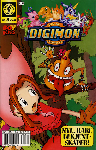 Cover for Digimon (Hjemmet / Egmont, 2001 series) #5/2001