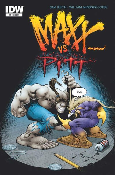 Cover for The Maxx: Maxximized (IDW, 2013 series) #7 [Subscription Cover]