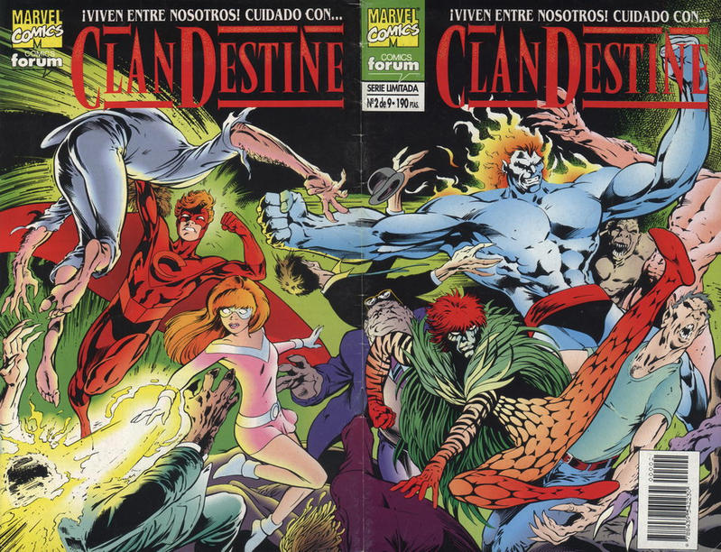 Cover for ClanDestine (Planeta DeAgostini, 1995 series) #2