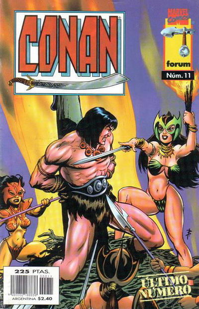 Cover for Conan (Planeta DeAgostini, 1996 series) #11
