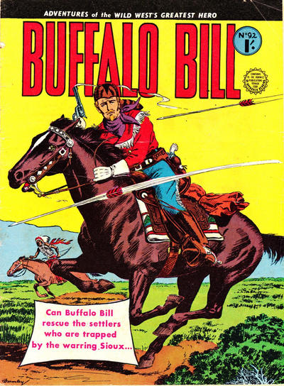 Cover for Buffalo Bill (Horwitz, 1951 series) #92