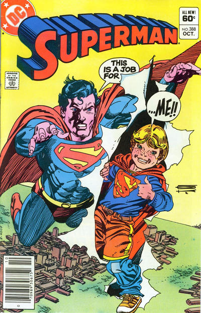 Cover for Superman (DC, 1939 series) #388 [Newsstand]