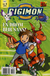 Cover Thumbnail for Digimon (Hjemmet / Egmont, 2001 series) #6/2003